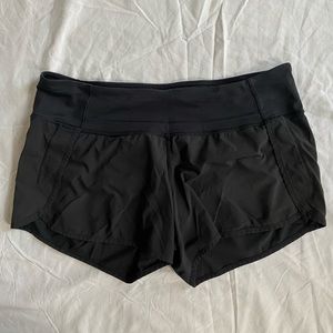 Lululemon Speed Up Short Black Size 10